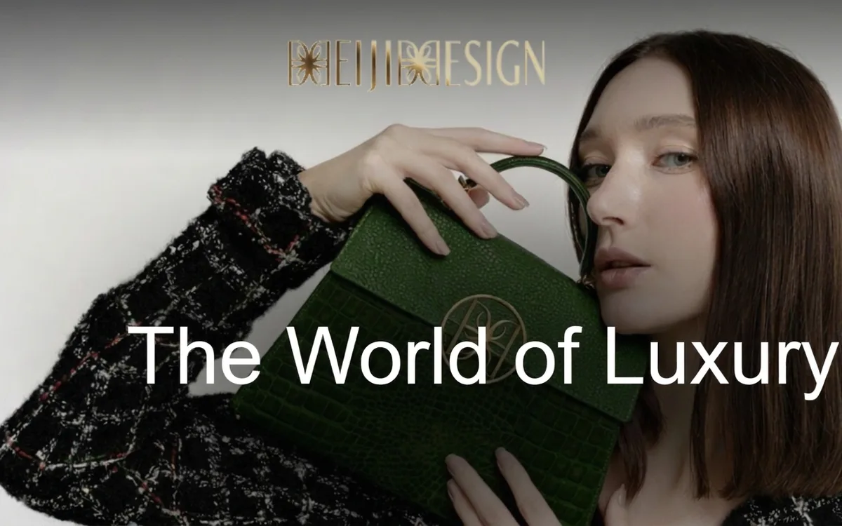 Site for a luxury fashion label preview